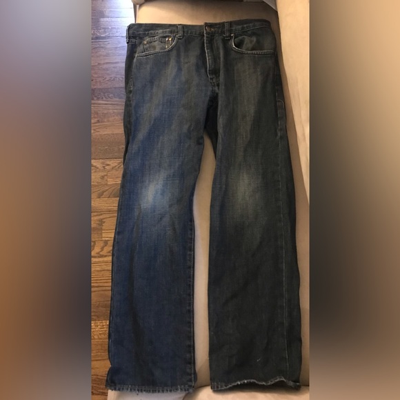 EUC 32/30 Ralph Lauren Chaps Blue Jeans - Picture 1 of 6